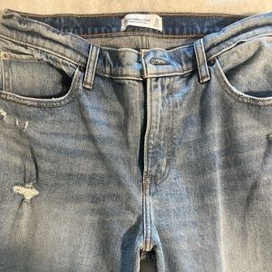 Abercrombie & fitch the boyfriend mid rise